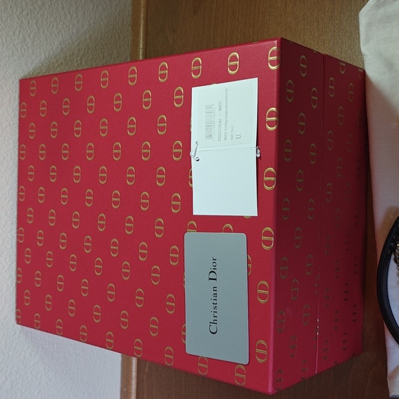 Miss Dior Black Quilted Bag with Silver Tone Hardware - Picture 16 of 16